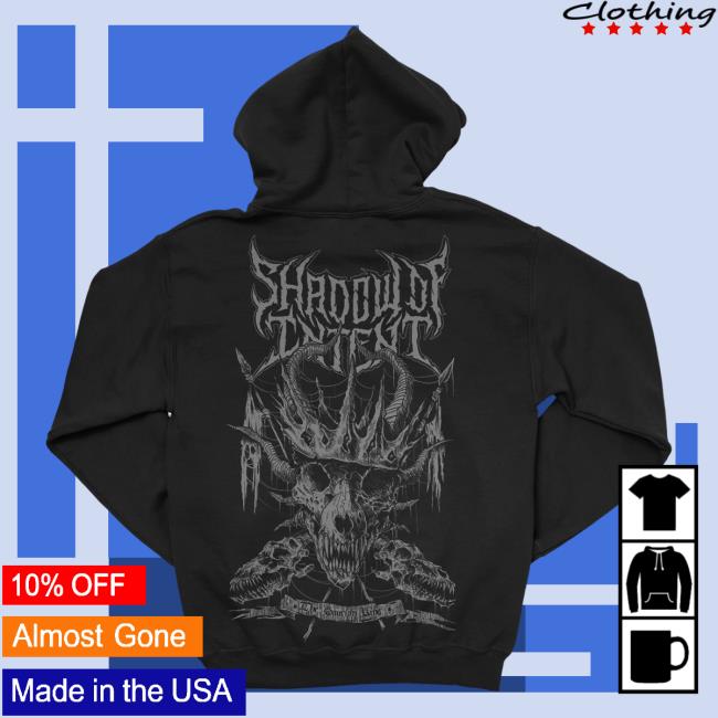 Official Indie Merch Store Shadow Of Intent Saruian King Hoodie Indiemerchstore