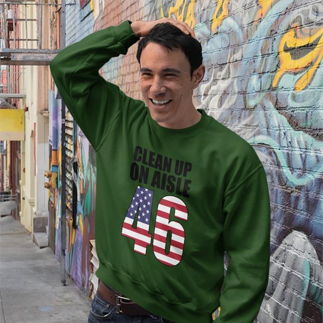 Clean Up On Aisle 46 Shirt White