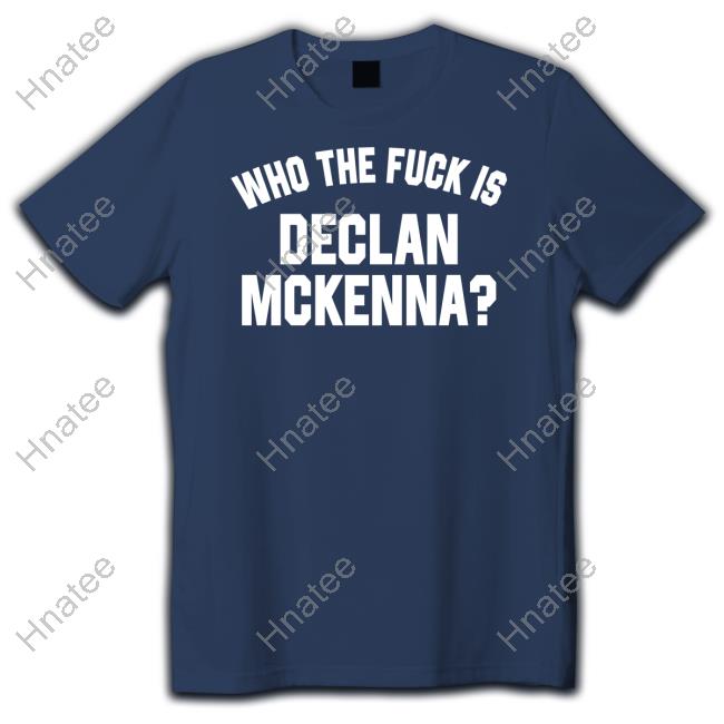 Official Who The Fuck Is Declan Mckenna Tee