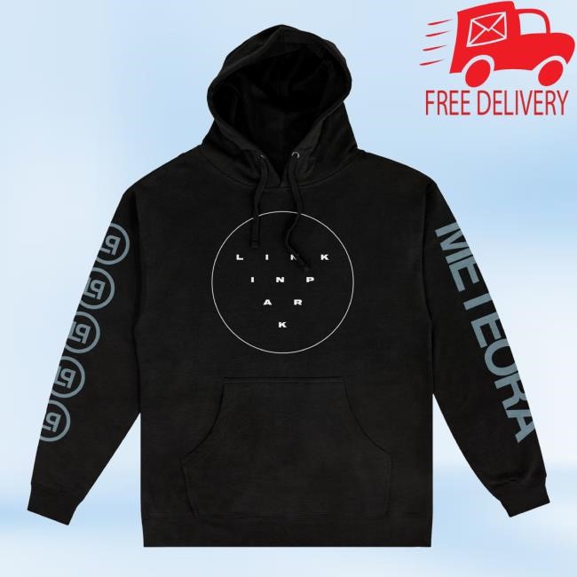 Linkin Park Official Merch Store Meteora Circle Wall Black Pullover 2024 Hoodie Linkin Park Clothing Apparel