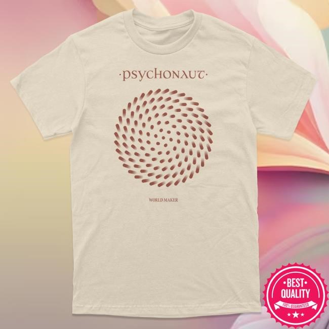 Official Indie Merch Store Psychonaut "World Maker" New Shirt IndieMerchStore