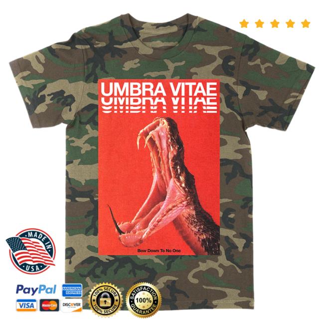 Death Wish Store Deathwish Inc Umbra Vitae Bow Down To No One Camo New Shirt Deathwishinc