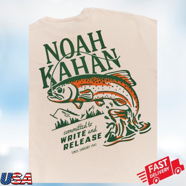 Noah Kahan Write & Release Tee Noah Kahan Merch Store