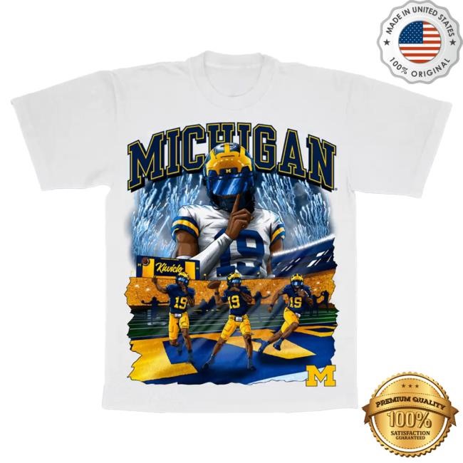 Official Kiwiclo X Bryce Underwood Bryce's Big House Navy T Shirt