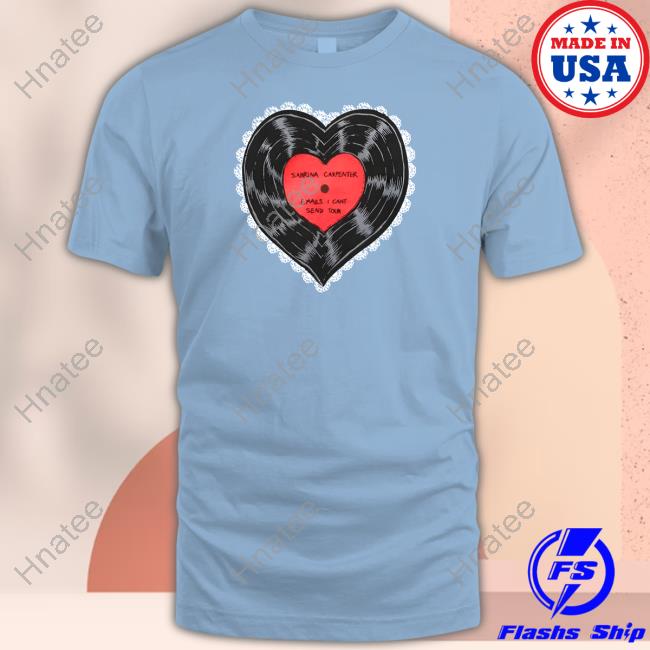 Sabrina Carpenter Merch Vinylheart Sweatshirt