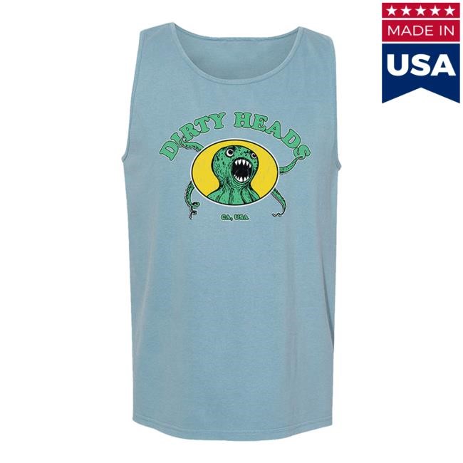 Octo Unisex Tank Top Essential T Shirt - Dirty Heads Store Merch | Dirtyheads Clothing Apparel