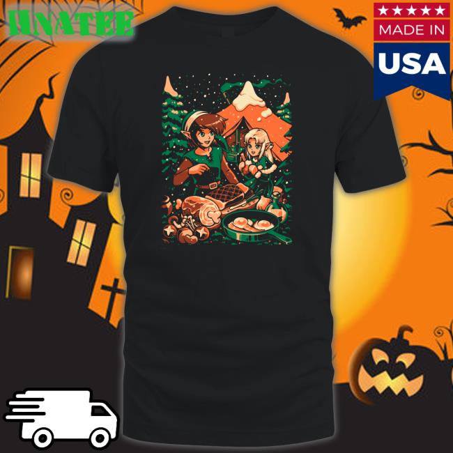The Yetee Shop Winter Camping New Shirt By ixelEyeBat Wario64