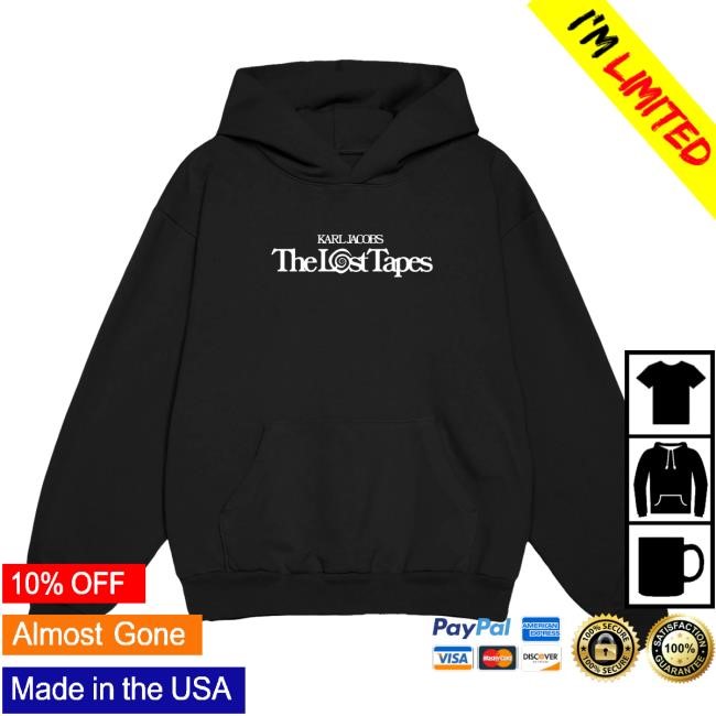 Karl Jacobs Official Merch Store Lost Tapes Unisex Sweatshirt Hooded Karl Jacobs Clothing Shop