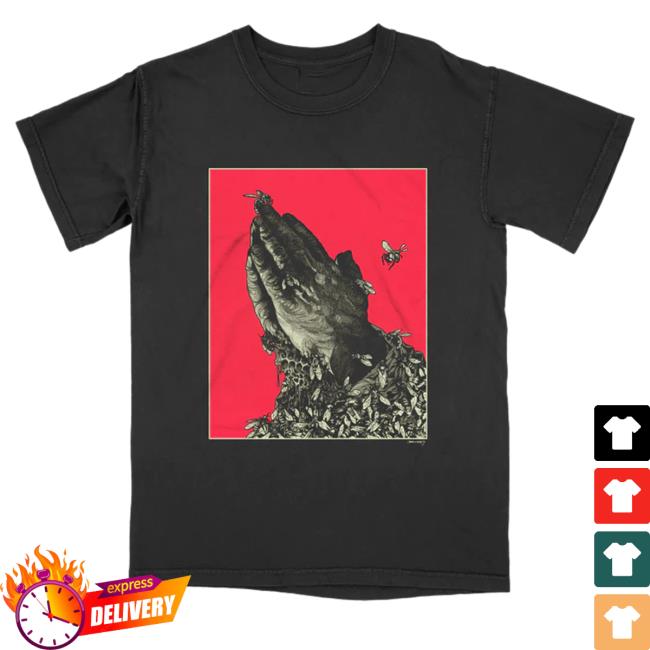 Deathwishinc Richey Beckett Merch Worker Bees Black Shirt