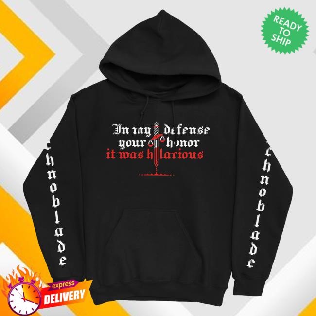 It Was Hilarious Hoodie by Technoblade | Cold Weather Gear