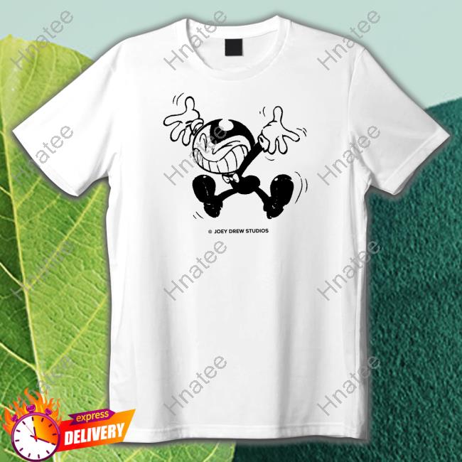Official Bendy Comic Ringer Long Sleeve T-Shirt