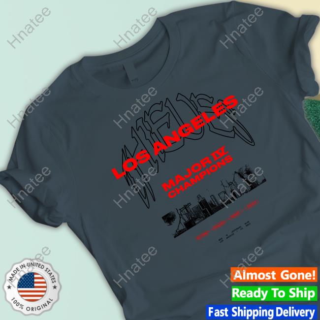La Thieves 2023 Major Iv Champions T Shirt 100 Thieves