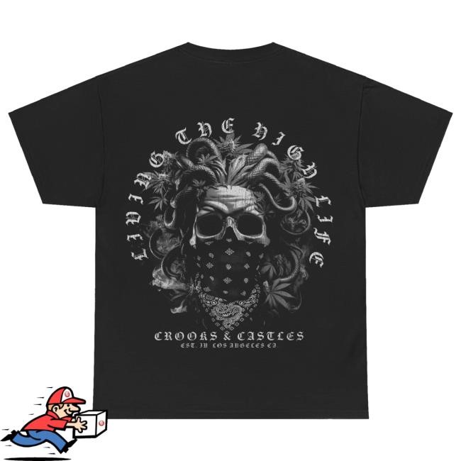 Crooks & Castles - Skull Medusa New Shirt Crooks & Castles Store Merch