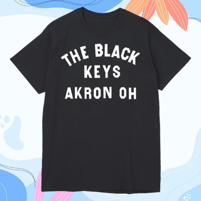 The Black Keys Merch Akron Oh Long Sleeve T Shirt