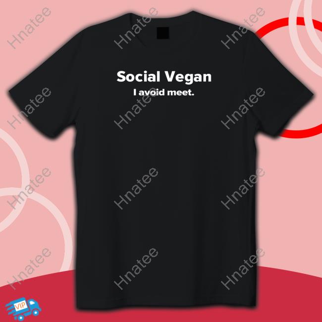 Social Vegan I Avoid Meet Hoodie