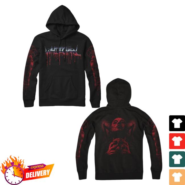 Official Merch Now Whitechapel Logo Spider Black Tie Dye Attractive Hoodie MerchNow