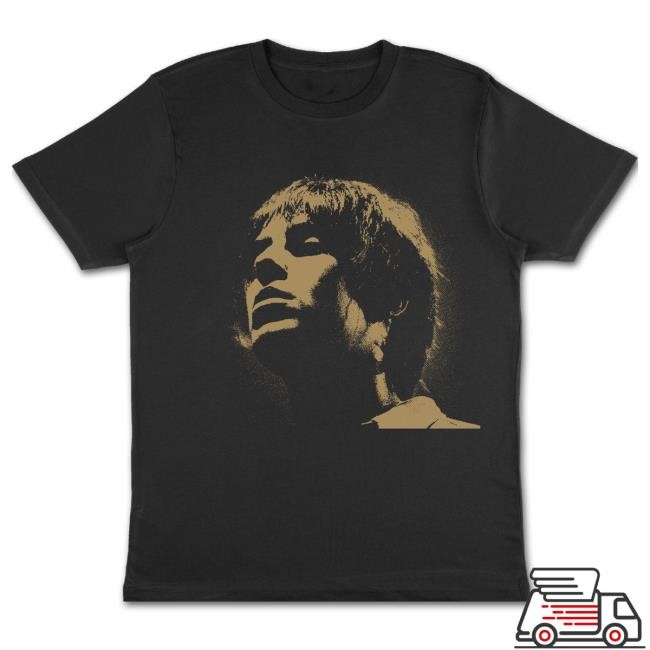 Official Liam Gallagher Merch Store Lgdm30 Gold Photo New Shirt