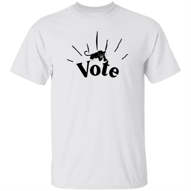 Black Panther-Inspired Vote T Shirt