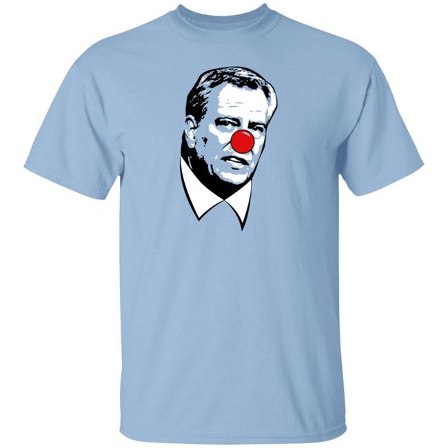 Bill De Blasio Clown Nose Shirt Barstool Store Bdb Clown T Shirt