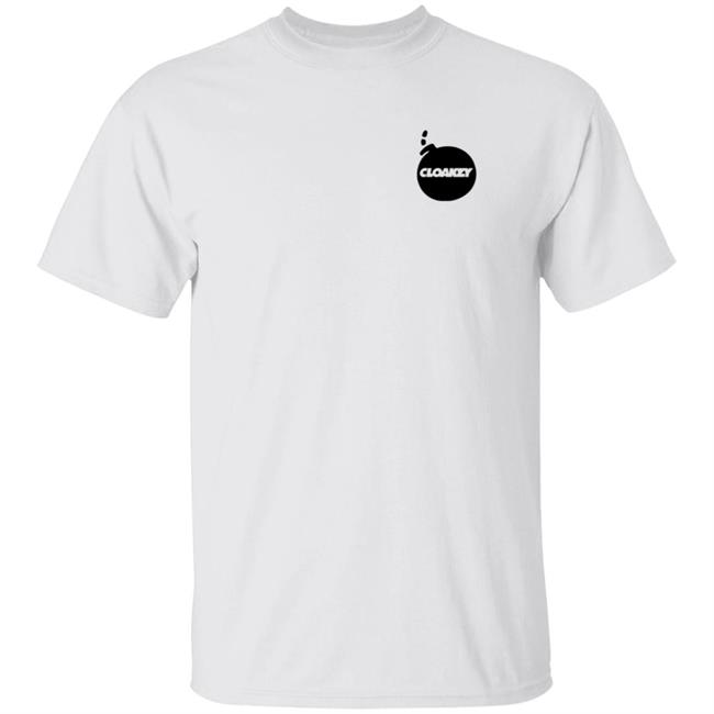 Cloakzy Merch Cloakzy Drip White Tee