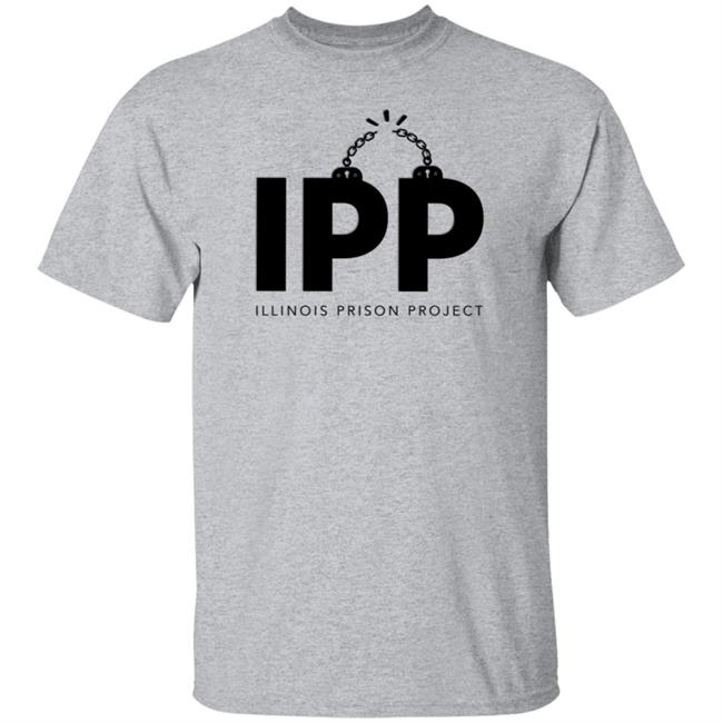 Illinois Prison Project Grey T Shirt