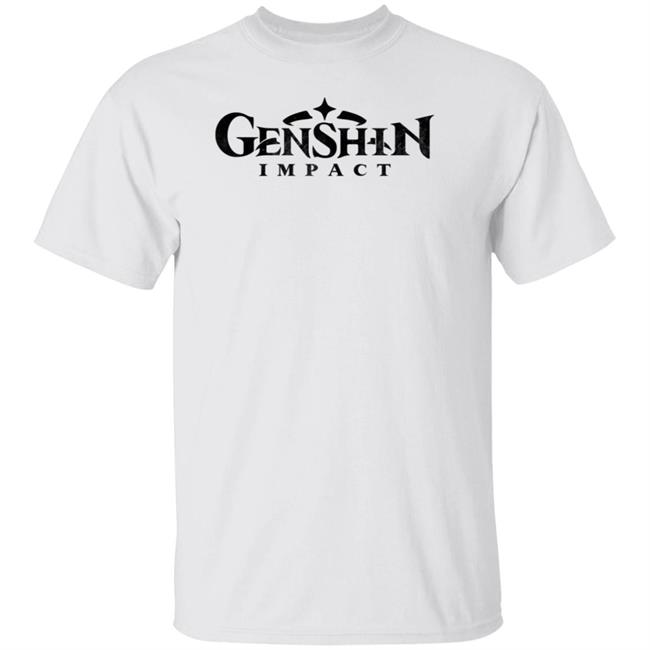 Genshin Impact Merchandise Genshin Impact Logo T Shirt