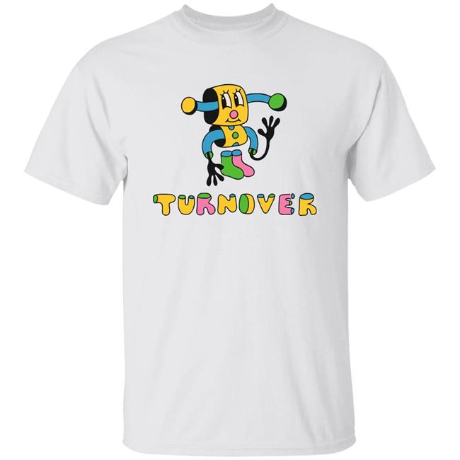 Turnover Robot T Shirt Robot Turnover White Shirts