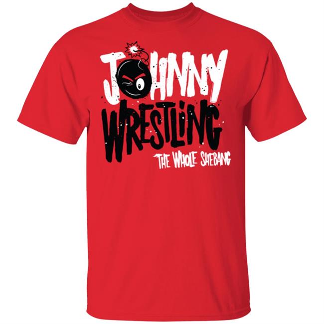 NWOT WWE/NXT ref Johnny Gargano "Johnny Wrestling" Youth Authentic T-Shirt
