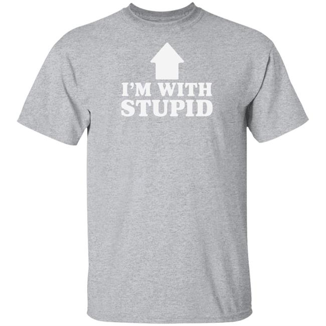 Kurtis Seaboldt - Im With Stupid T Shirt