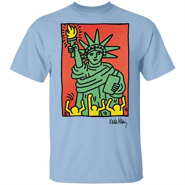 Keith Haring Shirt Poshmark Keith Haring Statue of Liberty Tee White shirt