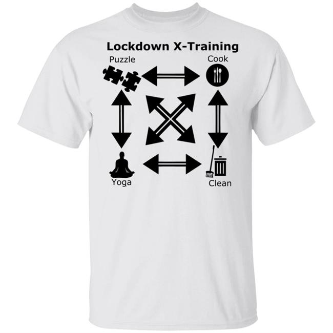 Lockdown X Training Shirt Lockdown Julias Corner White T Shirts Lockdown X Training Shirt Lockdown Julias Corner White T Shirts