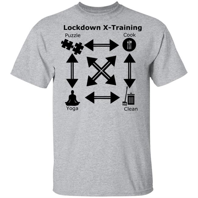 Lockdown X Training Shirt Lockdown Julias Corner White T Shirts Lockdown X Training Shirt Lockdown Julias Corner White T Shirts
