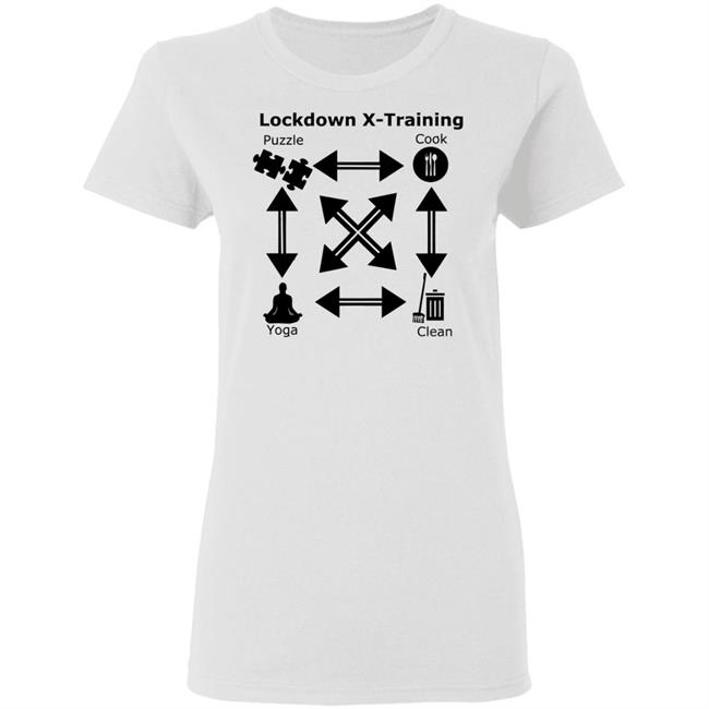 Lockdown X Training Shirt Lockdown Julias Corner White T Shirts Lockdown X Training Shirt Lockdown Julias Corner White T Shirts