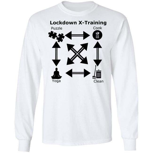 Lockdown X Training Shirt Lockdown Julias Corner White T Shirts Lockdown X Training Shirt Lockdown Julias Corner White T Shirts