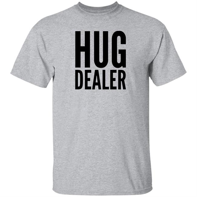 Hug Dealer Shirt Hug Dealer Baseball Grey T Shirt