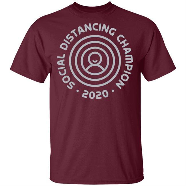 Social Distancing World Champion 2020 Black Shirt Sayings Social Distancing World Champion 2020 Black Shirt Sayings