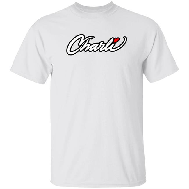 Charlidamelio Merch Charli Script Tee Shirt