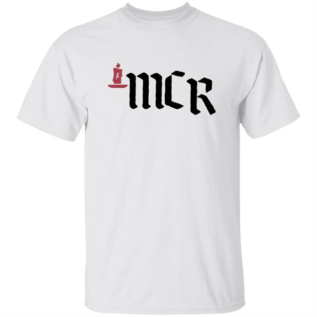 My Chemical Romance Candal Logo T Shirt Candal Logo White Shirts