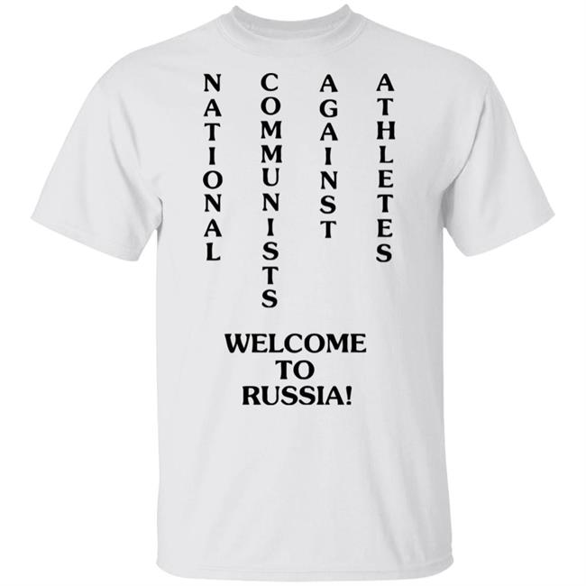 Brian Bosworth Story NCAA Welcome To Russia T Shirt Hoodie Sweatshirt