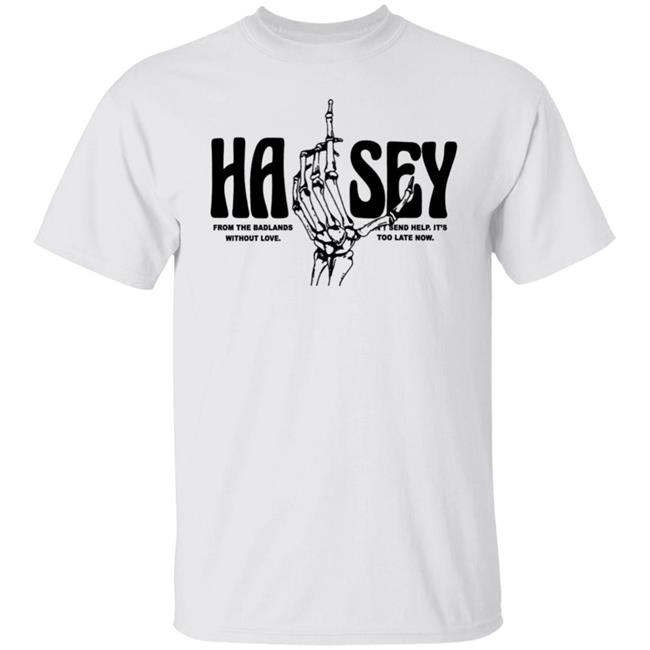 Halsey Skeleton Hand Black T Shirt