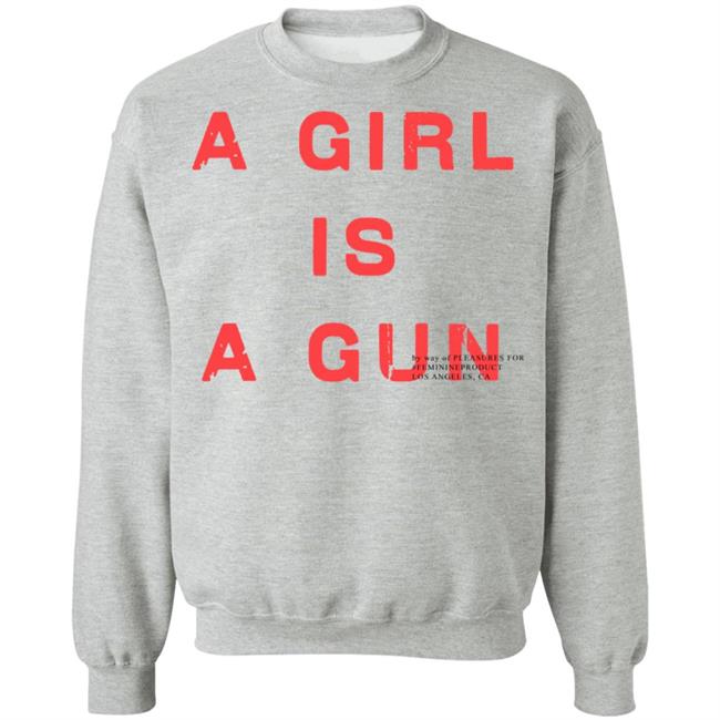 A Girl Is A Gun Shirt A Girl Is A Gun Pleasures White T Shirts A Girl Is A Gun Shirt A Girl Is A Gun Pleasures White T Shirts