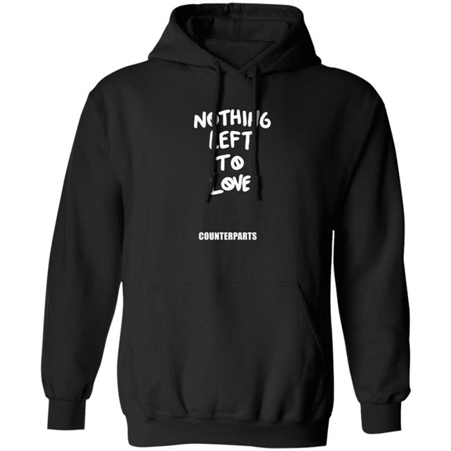 Counterparts Merch Nothing Left To Love Hoodie