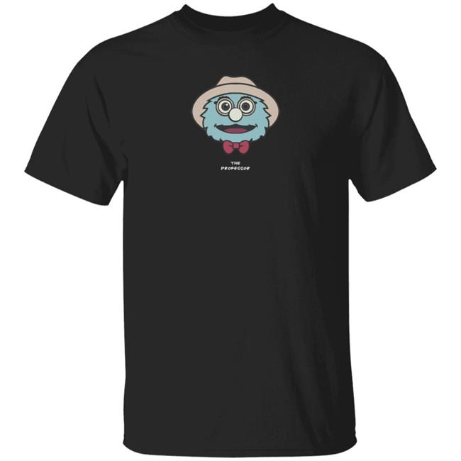 Gianthugs Merch Puppet History-The Professor Shirt