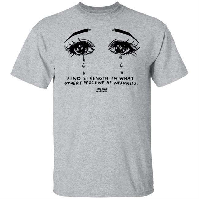 Melanie MarTinez Merch Melanie Martinez Crying Strength T Shirt Melanie MarTinez Merch Melanie Martinez Crying Strength T Shirt