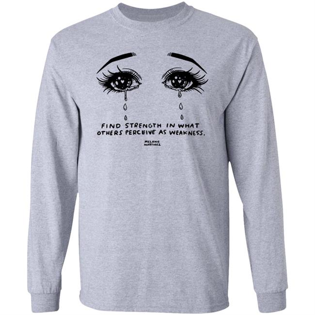 Melanie MarTinez Merch Melanie Martinez Crying Strength T Shirt Melanie MarTinez Merch Melanie Martinez Crying Strength T Shirt
