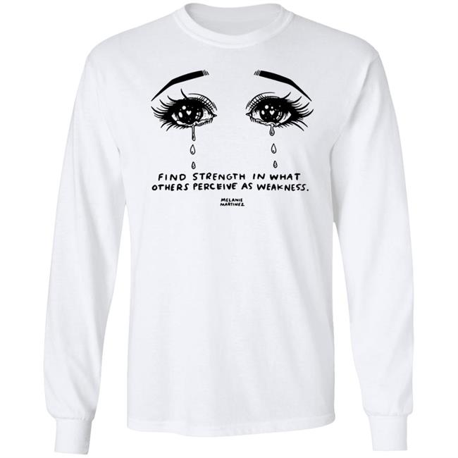 Melanie MarTinez Merch Melanie Martinez Crying Strength T Shirt Melanie MarTinez Merch Melanie Martinez Crying Strength T Shirt