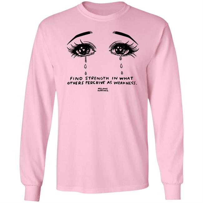 Melanie MarTinez Merch Melanie Martinez Crying Strength T Shirt Melanie MarTinez Merch Melanie Martinez Crying Strength T Shirt