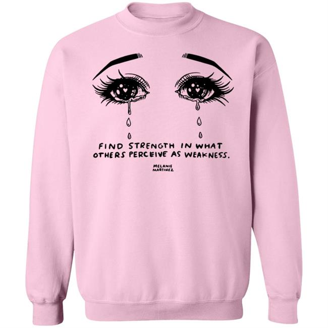 Melanie MarTinez Merch Melanie Martinez Crying Strength T Shirt Melanie MarTinez Merch Melanie Martinez Crying Strength T Shirt