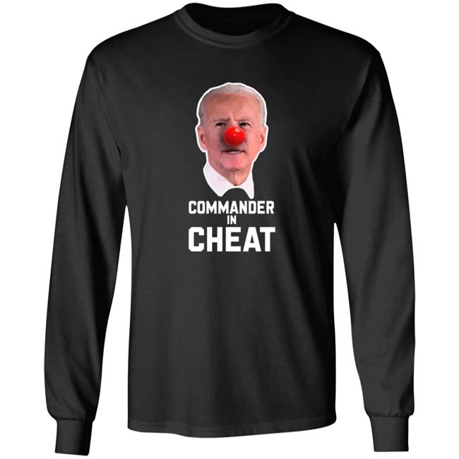 Joe Biden Commander in Cheat T Shirt Nick Adams Usa Joe Biden Commander in Cheat T Shirt Nick Adams Usa