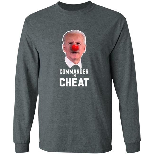 Joe Biden Commander in Cheat T Shirt Nick Adams Usa Joe Biden Commander in Cheat T Shirt Nick Adams Usa